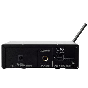 AKG WMS40 Mini Single Vocal Set - Handheld Wireless System (US25D Band/540.4 MHz)