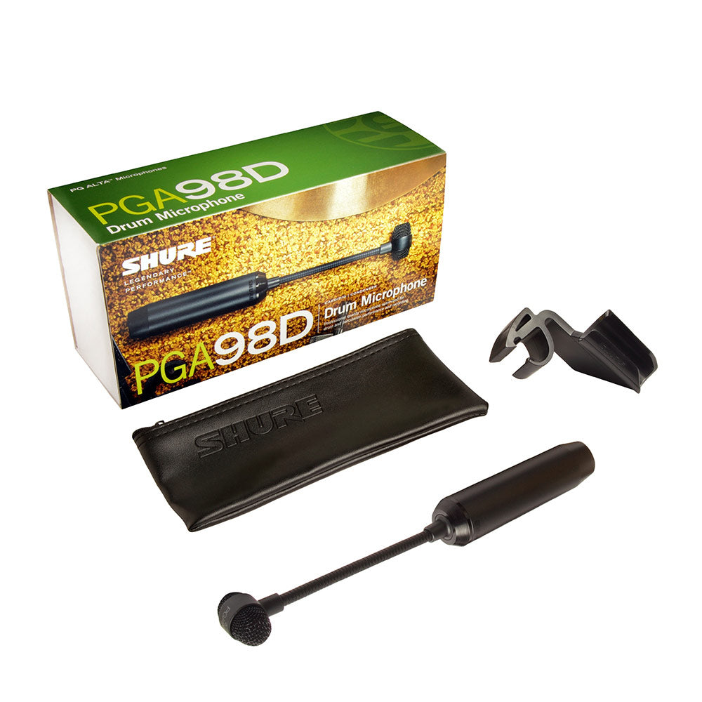Shure PGA98D-LC Cardioid Condenser Gooseneck Drum Microphone