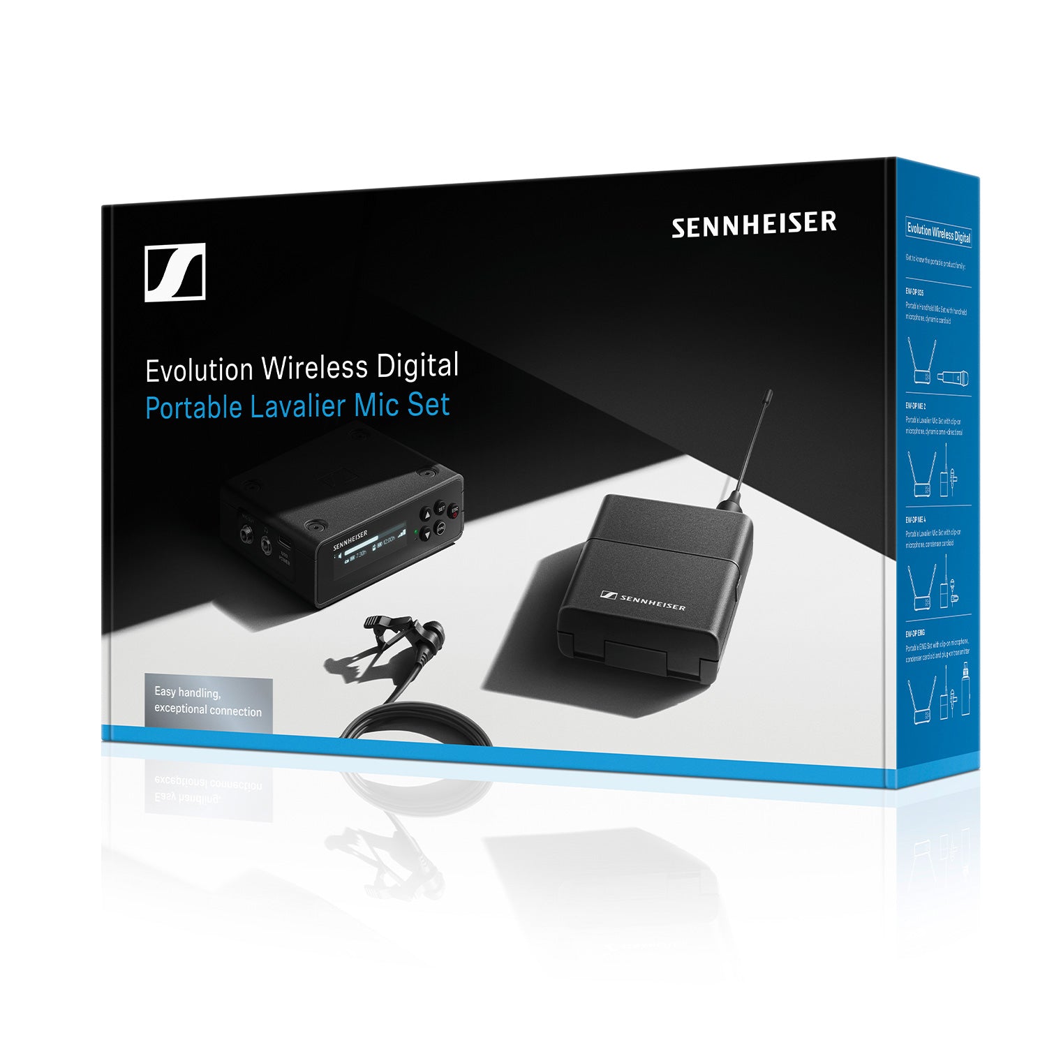 Sennheiser EW-DP ME2 SET - Portable Digital Lavalier Wireless System (R4-9 Band / 552-608 MHz)