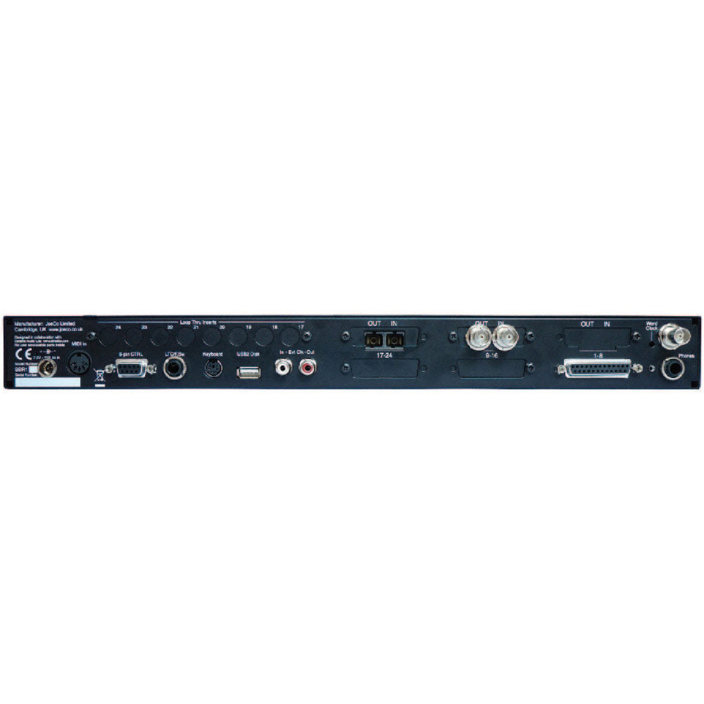 JoeCo BBP64MADI - BlackBox 64-Track Digital Player (MADI / Unbalanced Analog)