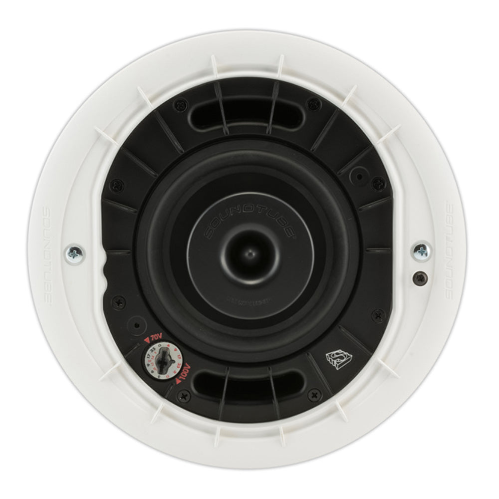 Soundtube CM500i-WH - Two-Way 5.25-Inch In-Ceiling Loudspeaker (White)