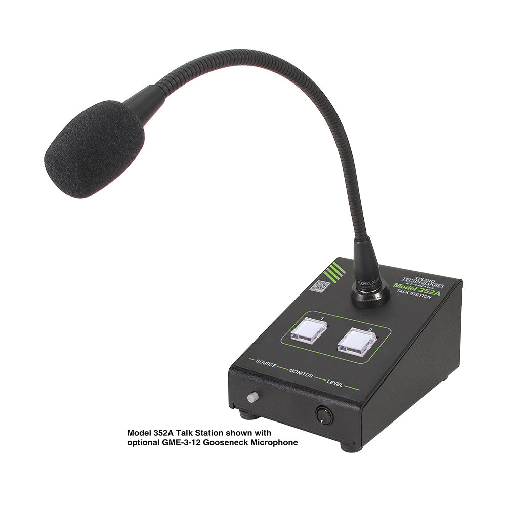 Studio Technologies Model 352A Talk Station - Dante Microphone Console