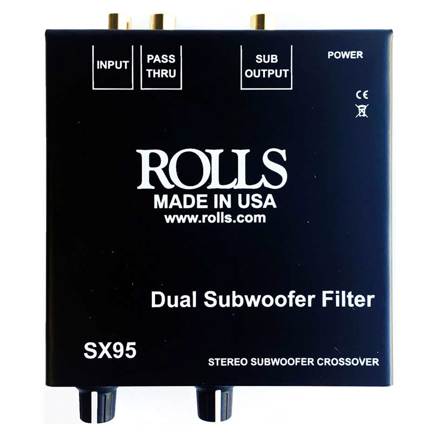 Rolls SX95 Stereo sub woofer crossover / filter