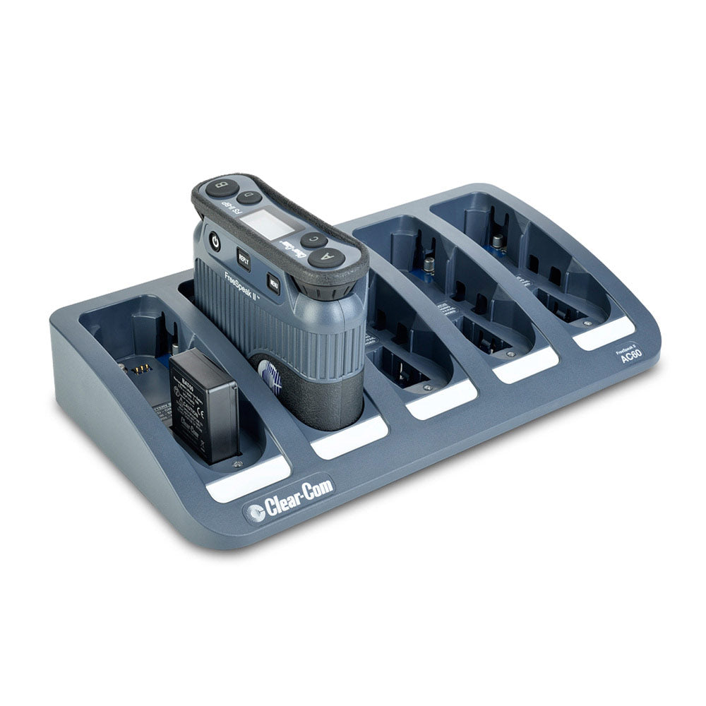 Clear-Com AC60 5-Way Charging Station for FreeSpeak II Belt Packs