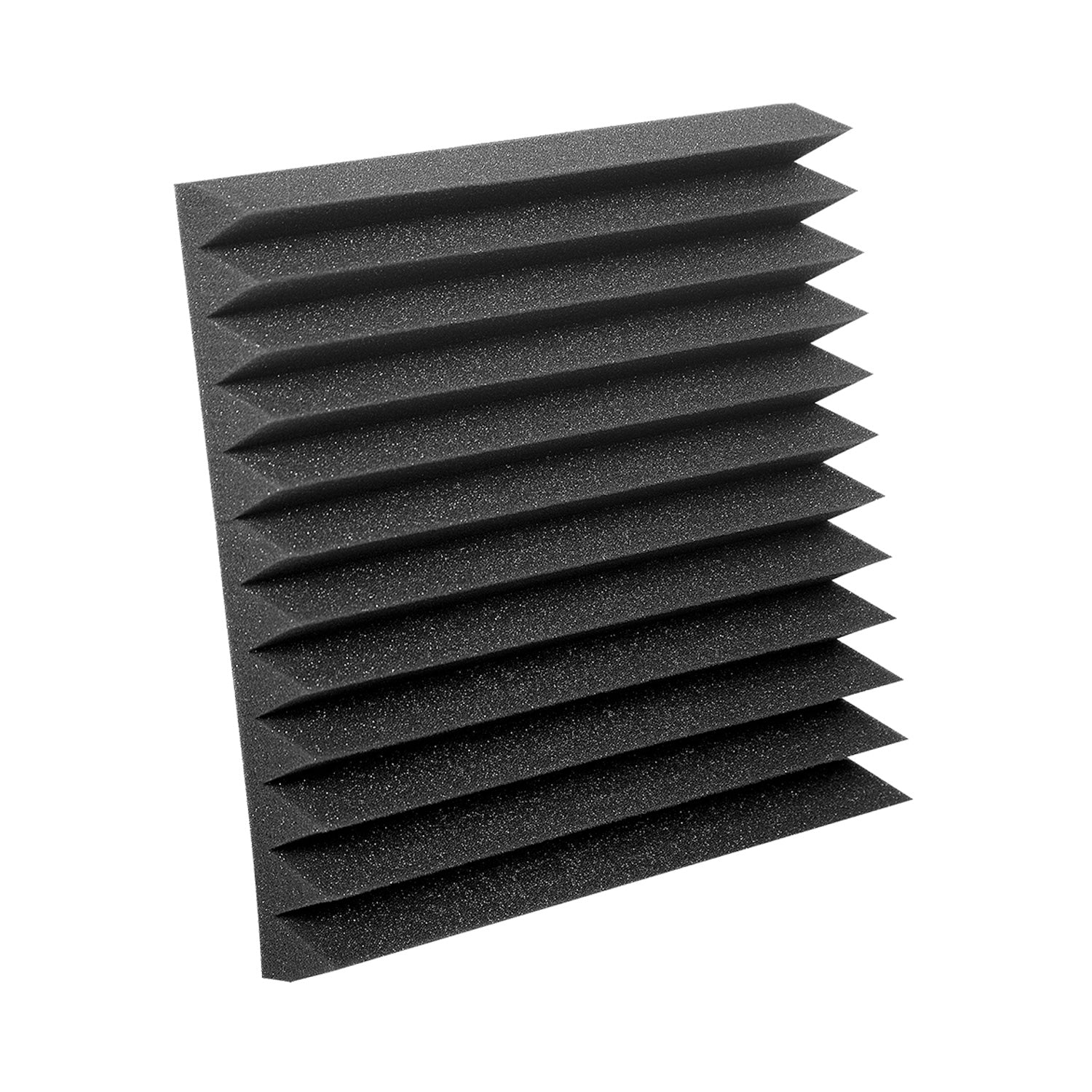 Auralex Studiofoam Wedgies - 1x1 Foot Acoustic Absorption Panels (Charcoal / Box of 24)