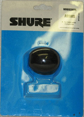 Shure A99WS Ball Foam Windscreen for MicroFlex Gooseneck Microphones (Black)