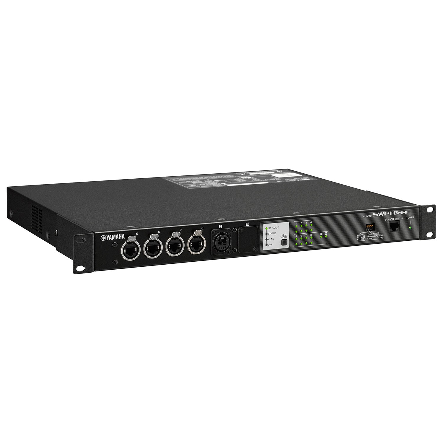 Yamaha SWP1-8MMF - L2 Audio Networking Switch