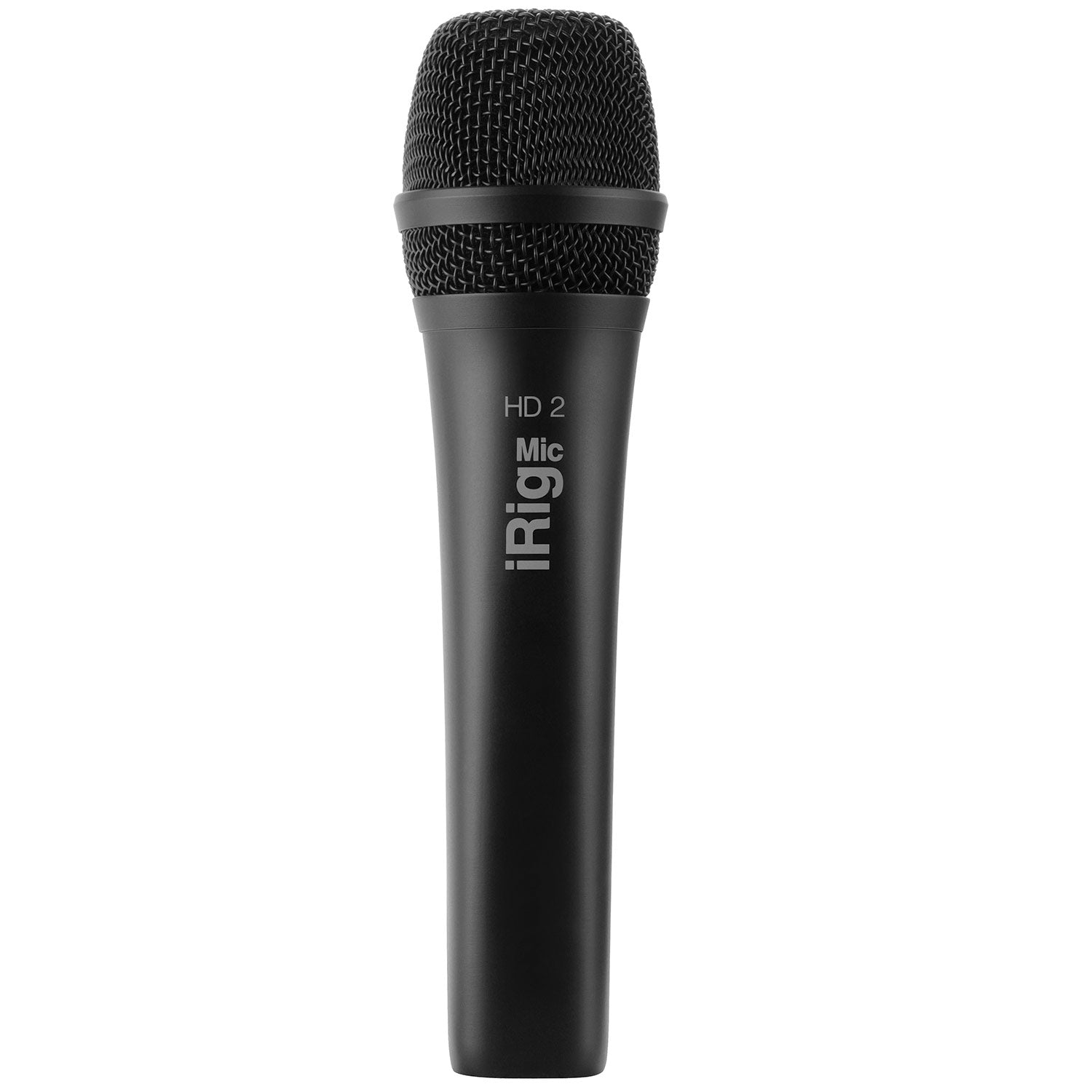 IK Multimedia iRig Mic HD 2 - Handheld Condenser Microphone for Smartphones or Tablets