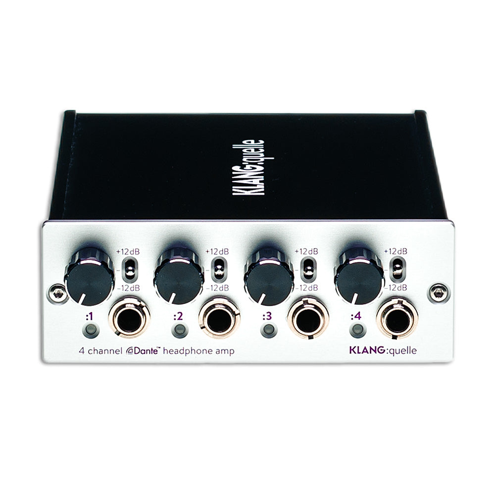 Klang Technologies KLANG:quelle - 4-Channel Dante Monitor Headphone Amp