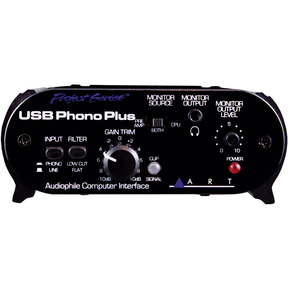ART USBPhonoPlus Project Series RIAA Phono Preamp with USB