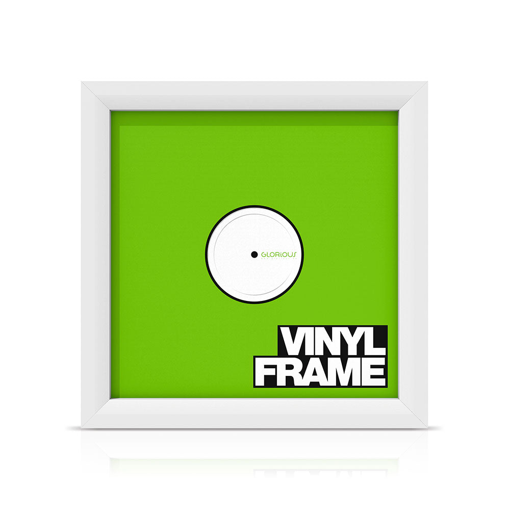 Glorious Vinyl Frame 12 - Wall Frame Holder for 12-Inch Records (White / Set of 3)