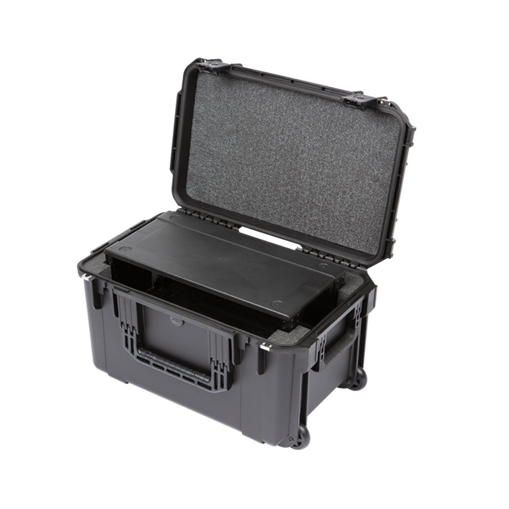 SKB 3i-2213M124U - 4-Space iSeries Injection Molded Shallow Fly Rack (9 Inch Depth)