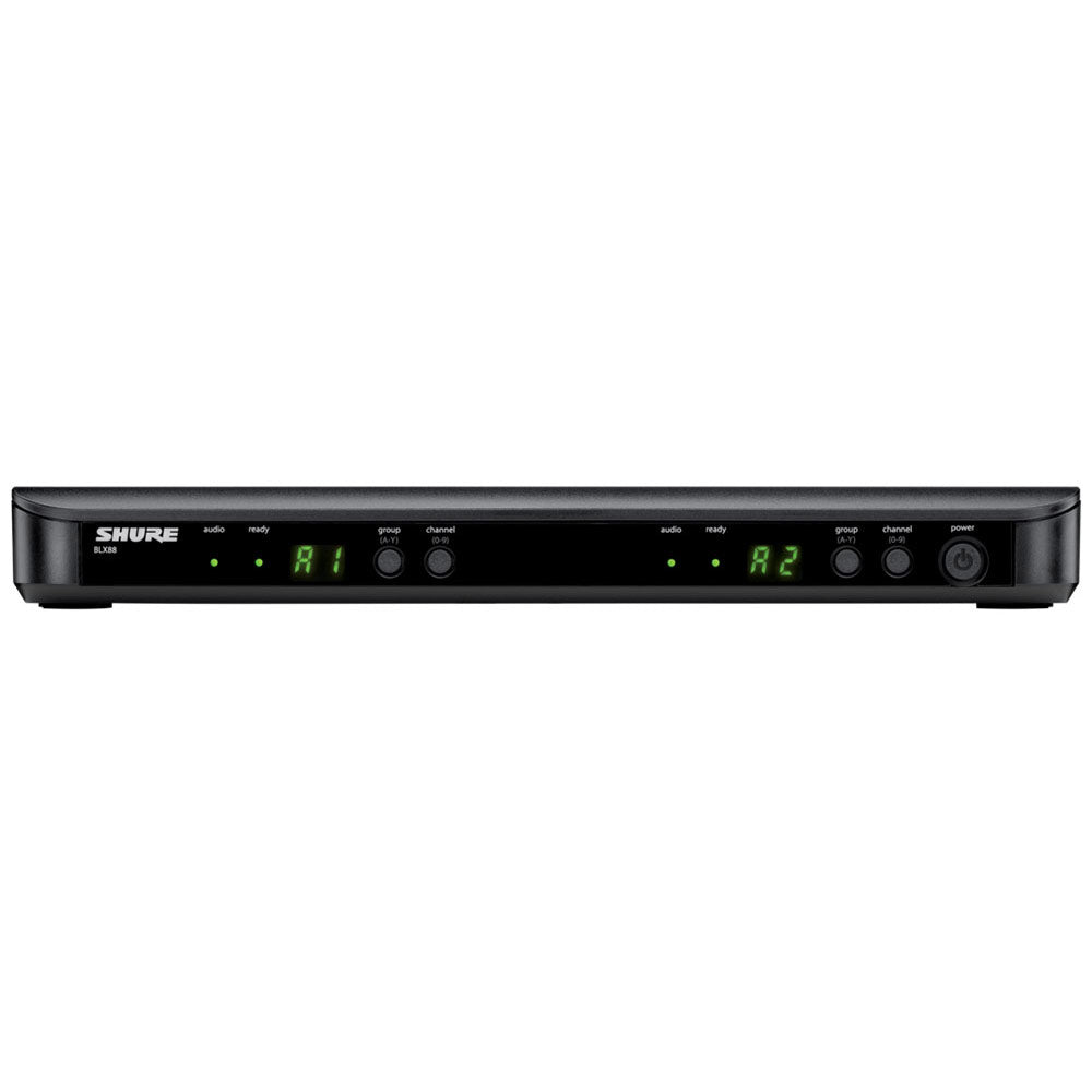 Shure BLX188/CVL Dual Lavalier Wireless System (J11 Band - 596-616 MHz)