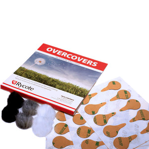 Rycote 75524 Overcovers Reusable Fur Lavalier Covers (Set Of 6)