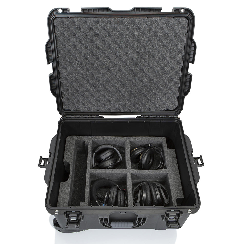 Gator GWP-TITANRODECASTER4 - Titan Case For RODEcaster Pro / 4 Mics / 4 Headsets