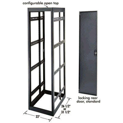 Middle Atlantic MRK-4442LRD 19 inch Multibay Gang-Able Rack Enclosure