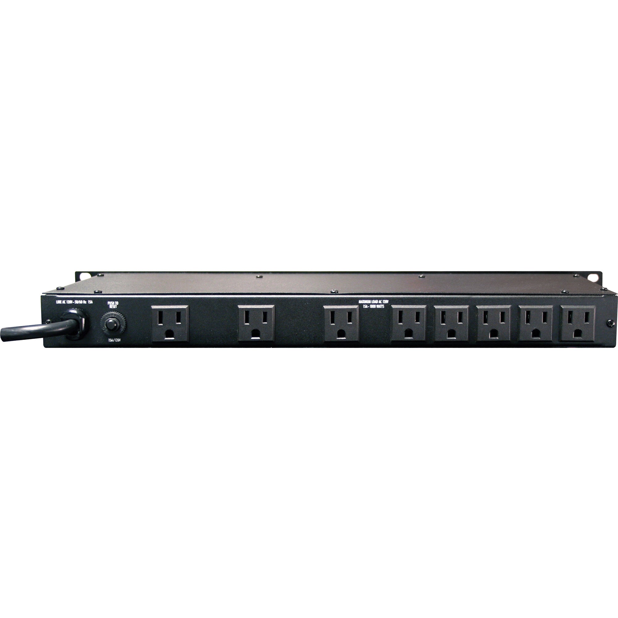 Furman M-8Lx Merit X Series 9 Outlet Power Conditioner & Surge Protector with Dual Rack Lights