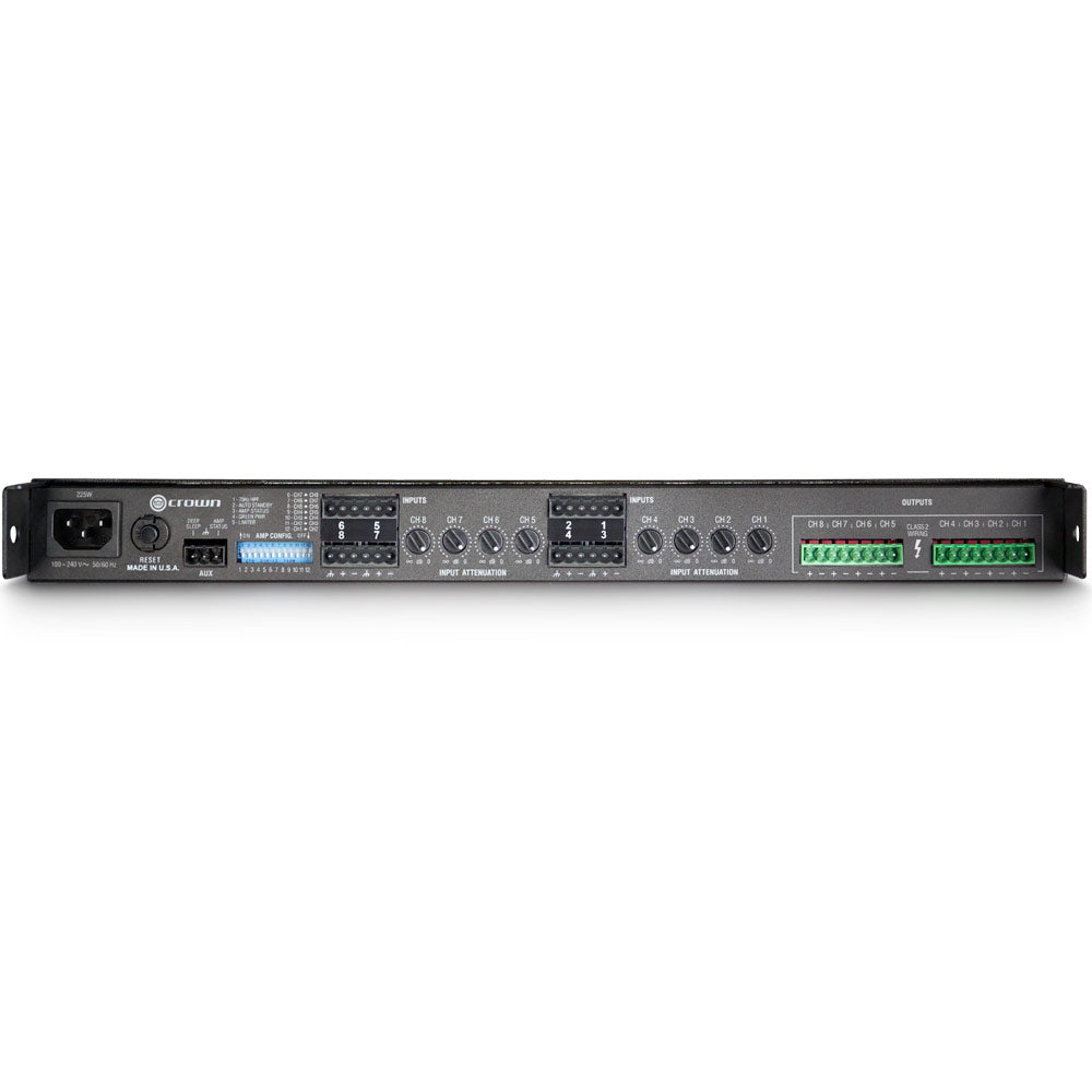 Crown CT 875 ComTech DriveCore 8-Channel Power Amplifier