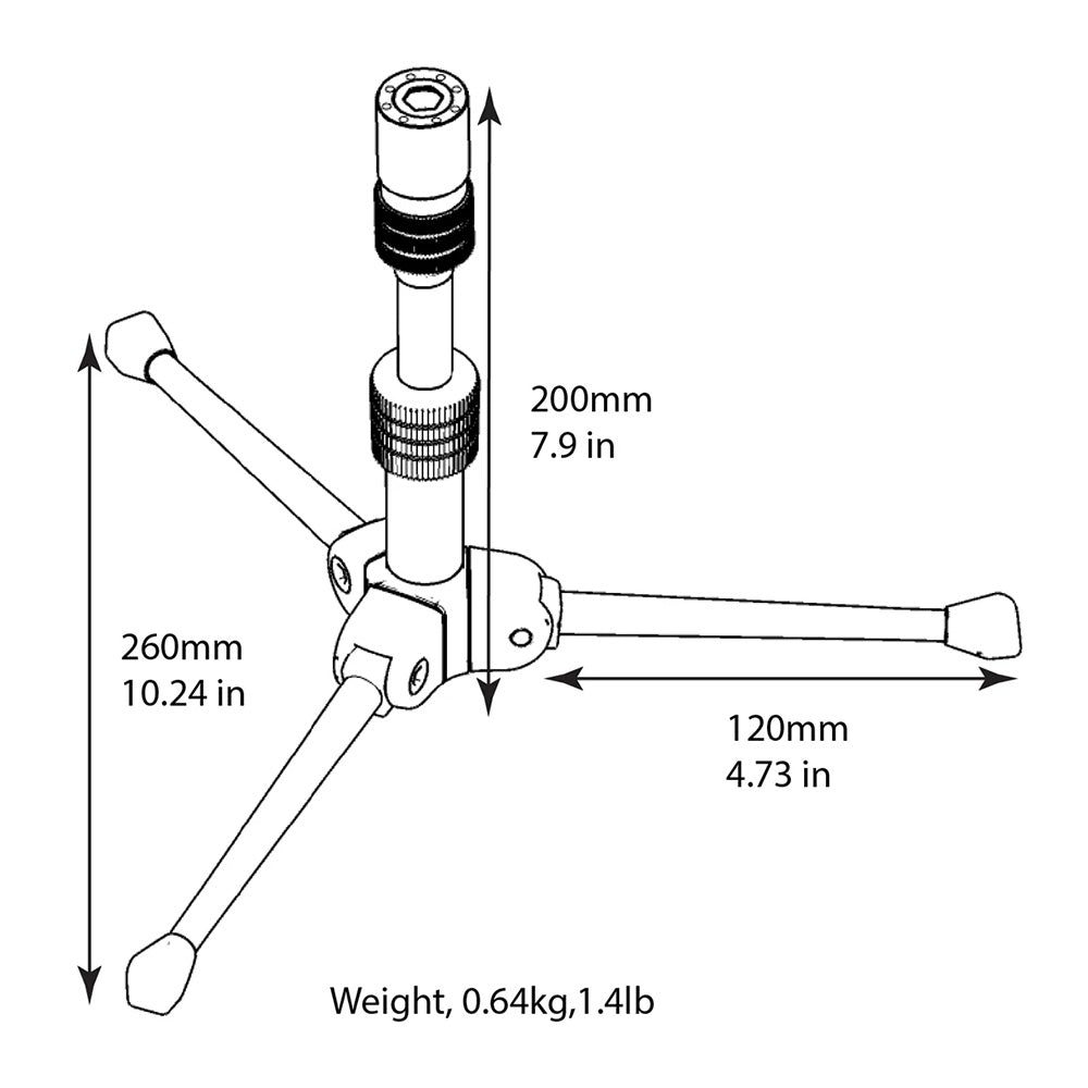 Triad-Orbit TDS - Triad Desktop Microphone Stand