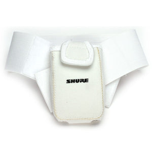 Shure WA580 Cloth Pouch for UR1 Bodypack Transmitter (White)