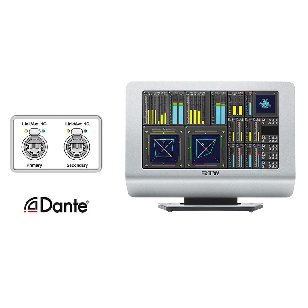 RTW TM9-Dante - Desktop Loudness Monitor with Dante Interface