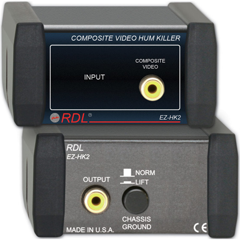 RDL EZ-HK2 Composite Video Hum Killer / Eliminator