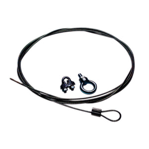 Bogen CK10 Hanging Cable Kit for Bogen Pendant Speakers (Black)