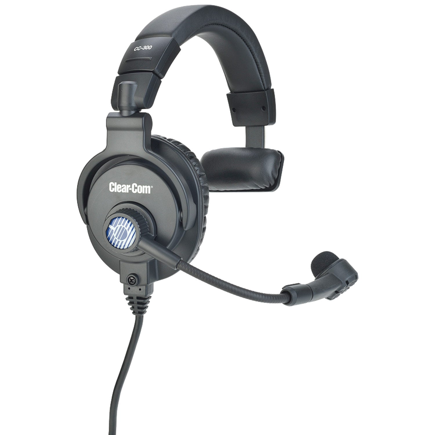 Clear-Com CC-300-Y5 Single-Ear Intercom Headset (with XLR5F)