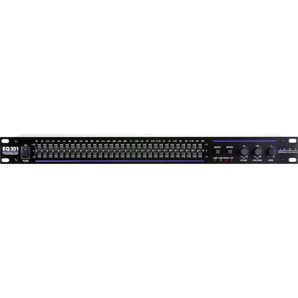ART EQ-351 Single 31 Band Mono Graphic Equalizer