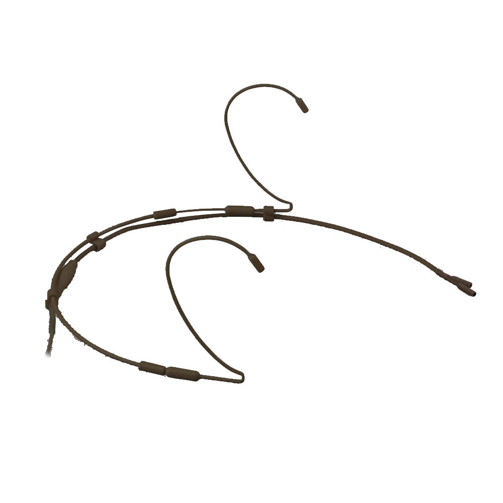Point Source Audio GO2-9WD-SH-BL - SERIES9 Waterproof Dual-Element Omni Headset Mic (Black / TA4F)