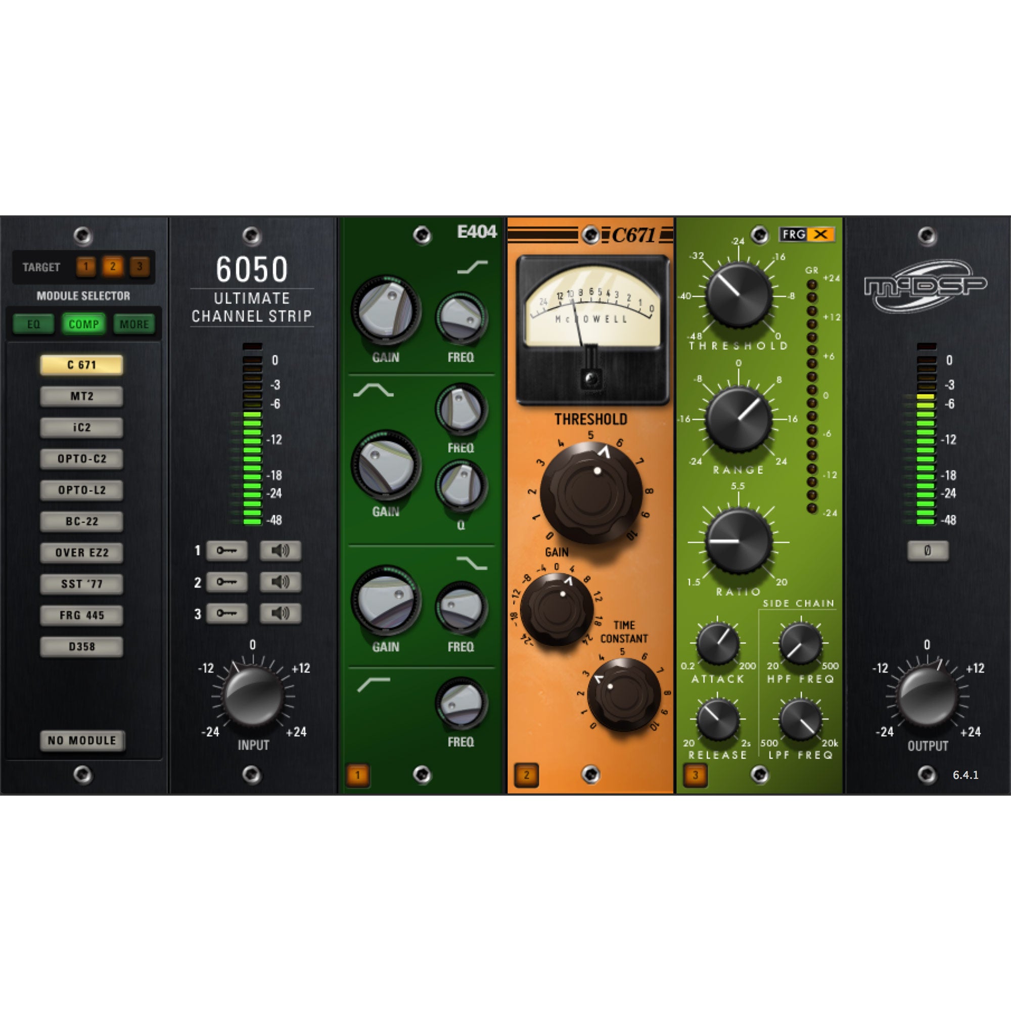 McDSP 6050 Ultimate Channel Strip HD V7 - Complete Module Mixing (VST/AU/AAX DSP)