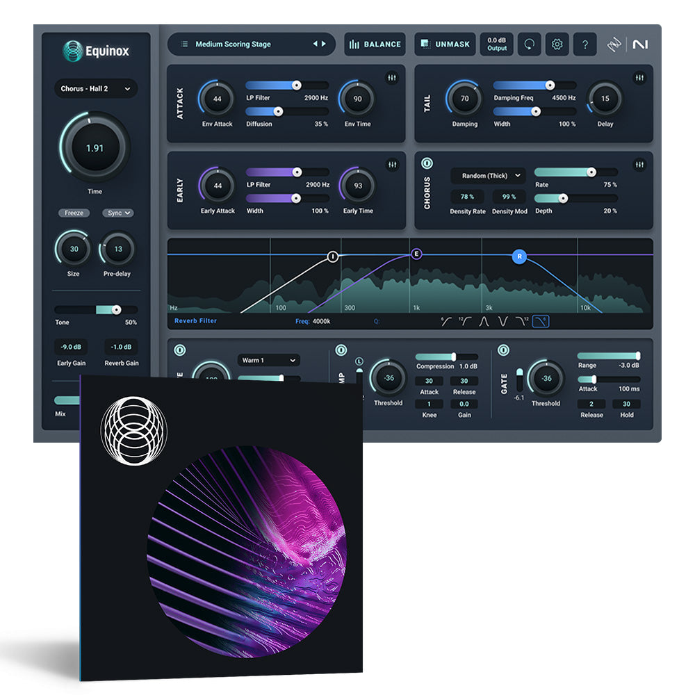 iZotope Equinox - Creative Surround Reverb Plugin (Crossgrade from Paid iZotope Products)