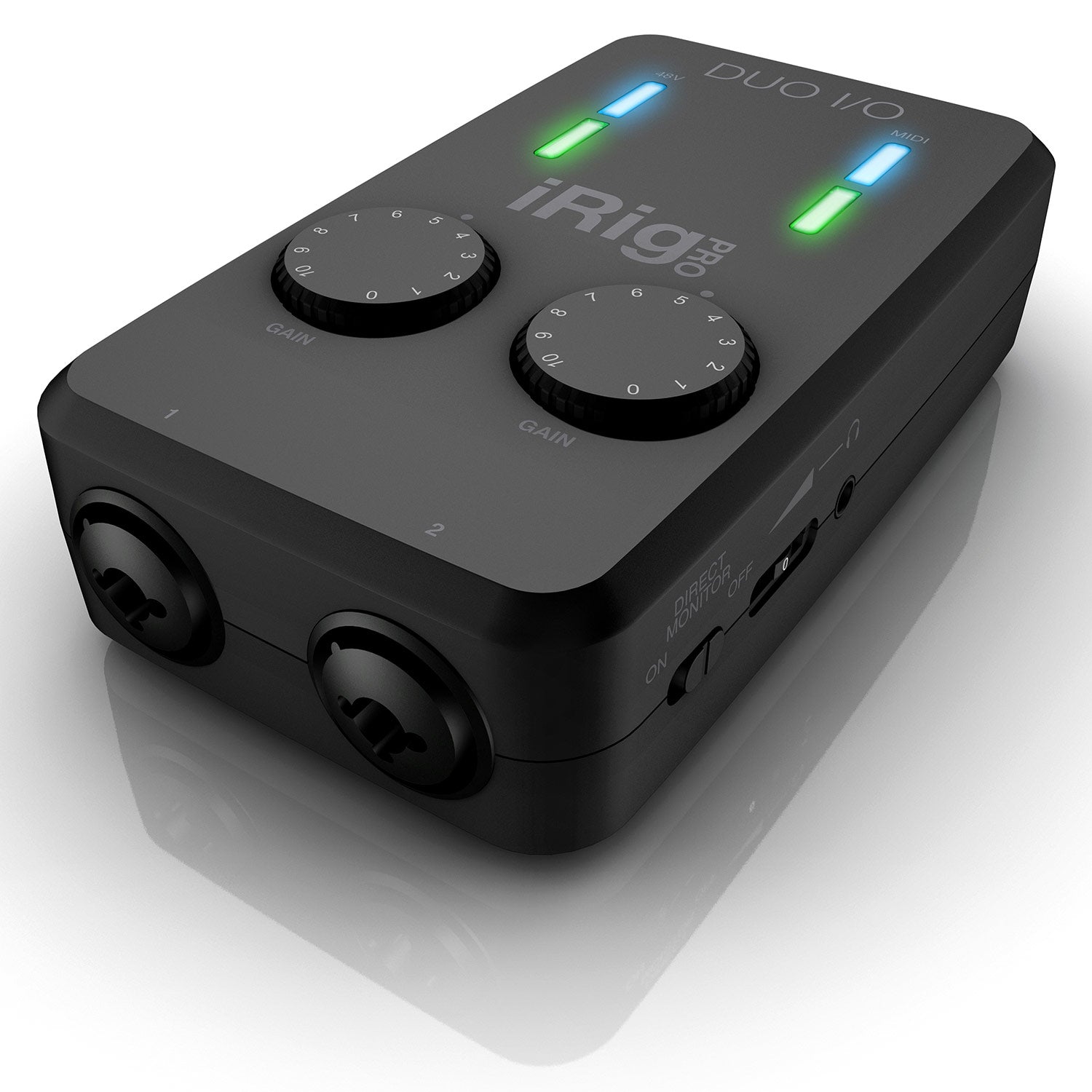 IK Multimedia iRig Pro Duo I/O - 2-Channel Audio/MIDI Interface for Smartphones or Tablets