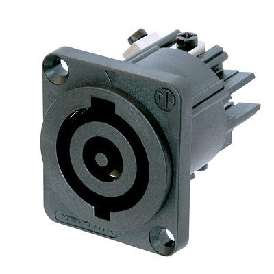 Neutrik NAC3MP-HC Powercon 32 Amp Male High Current Cable Connector with Screw Terminals - Black