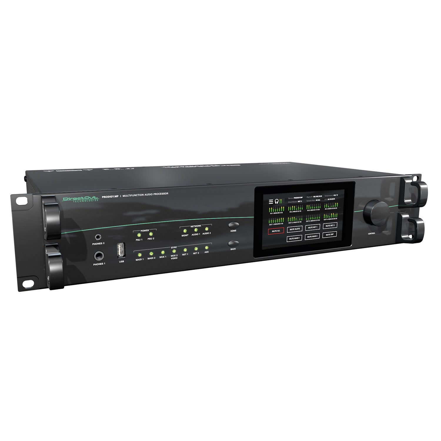 DirectOut PRODIGY.MP - Modular Audio Processor (Chassis Frame)
