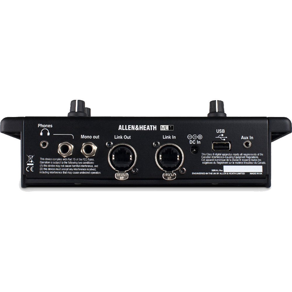 Allen and Heath ME-1 - 42-Channel Personal Monitor Mixer