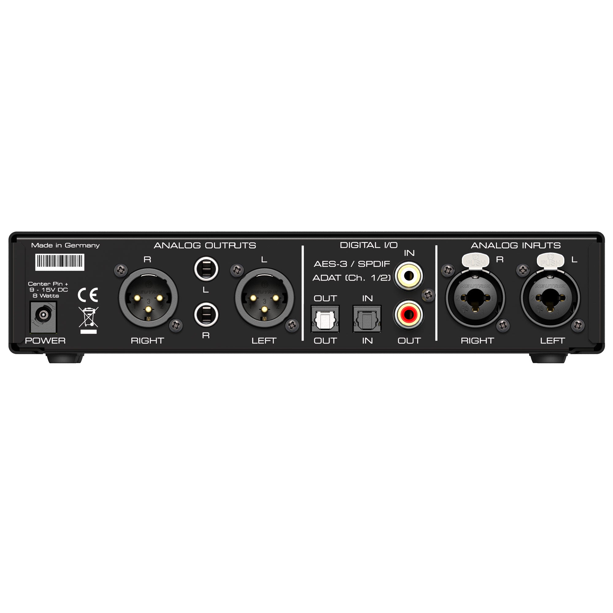 RME ADI-2 FS High-Precision 192 kHz 2-Channel AD/DA Converter
