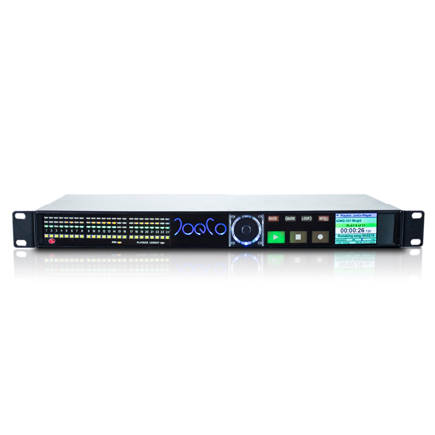 JoeCo BBR1A - BlackBox 24-Track Digital Recorder (ADAT / Balanced Analog)