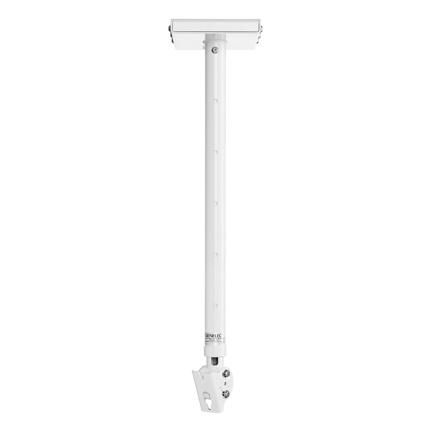 Genelec 8000-444W - Long Adjustable Ceiling Mount for 8000 Series (White)