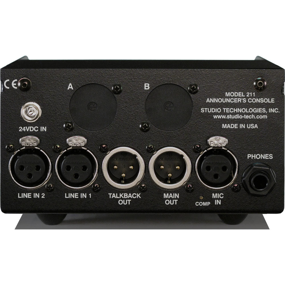 Studio Technologies Model 211 Broadcast Announcers Console