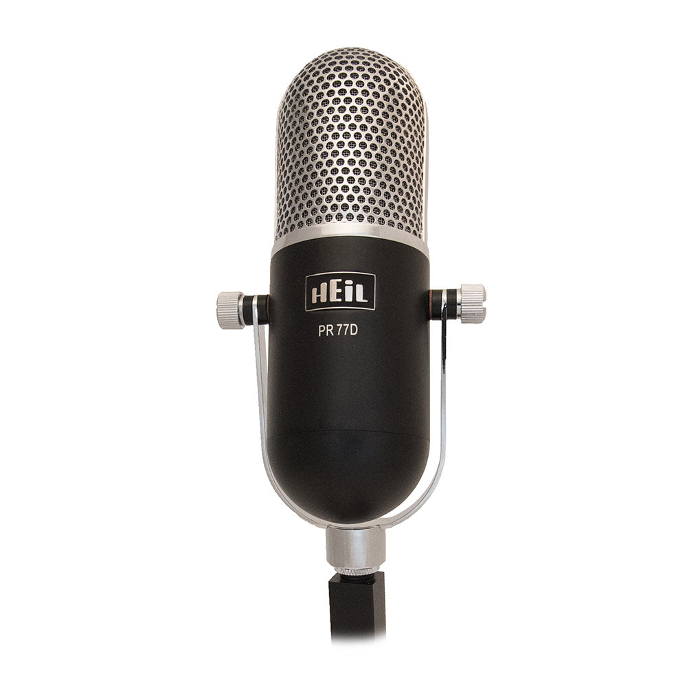 Heil Sound PR77D - Dynamic Broadcast and Podcast Microphone (Black)