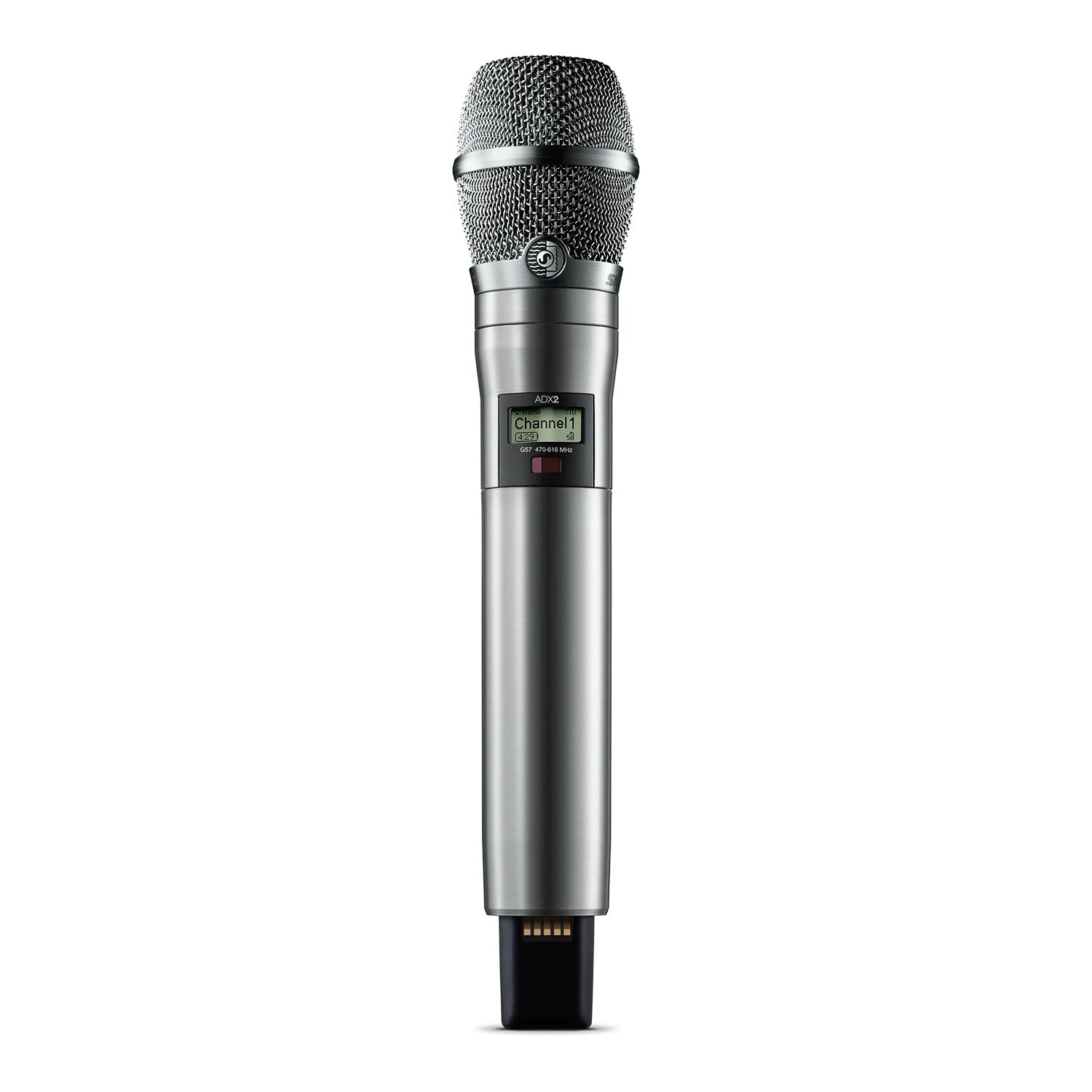 Shure ADX2/K11 - Axient Digital Handheld Transmitter (Nickel / G57 Band / 470-616 MHz)