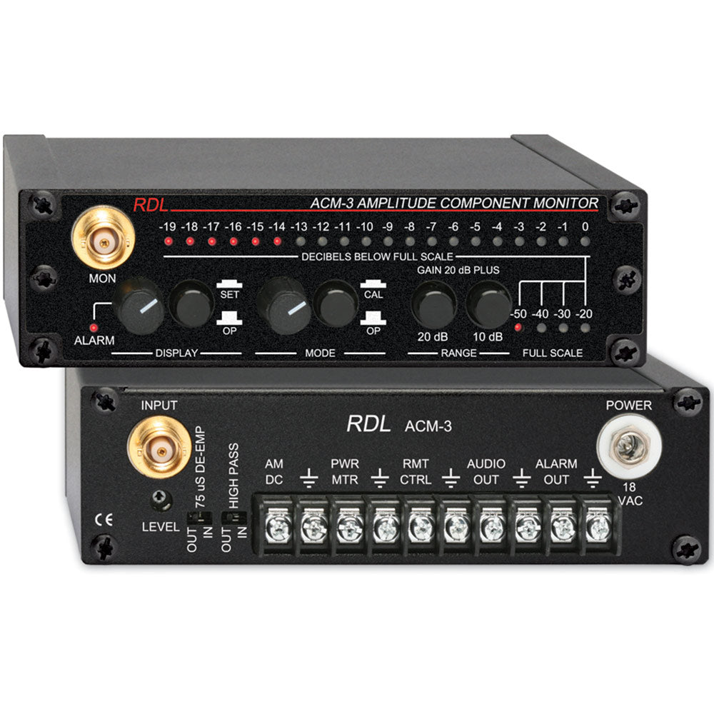 RDL ACM-3 Amplitude Component Monitor