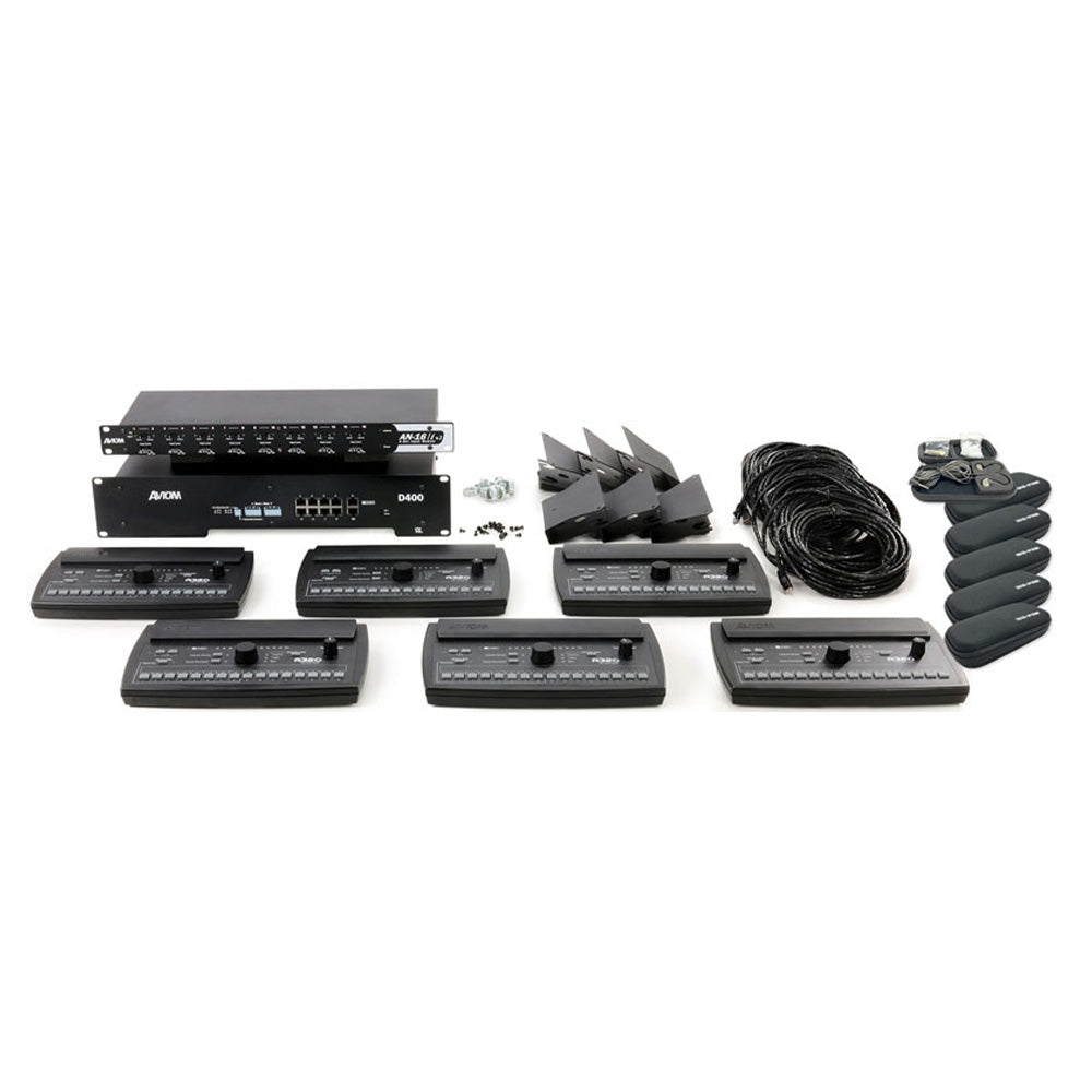 Aviom MIX320-A-MEE - Analog A-Net Personal Monitoring System with Earphones