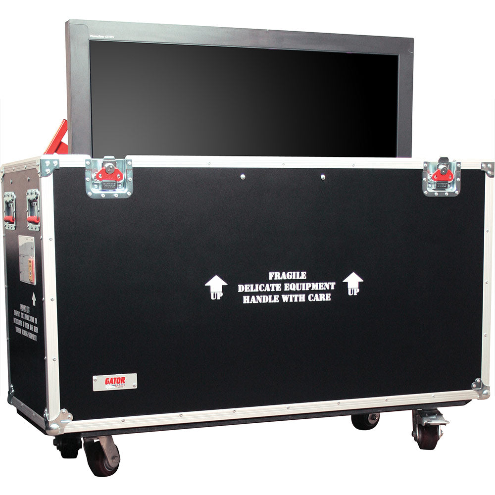 Gator G-TOURLCDLIFT65 ATA Road Case that fits most LCD and Plasma Screens up to 65"