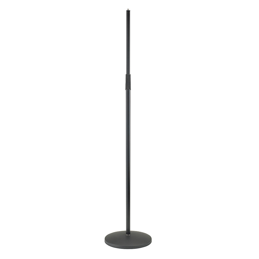 K + M 26125 - Round Base Microphone Stand (Black)