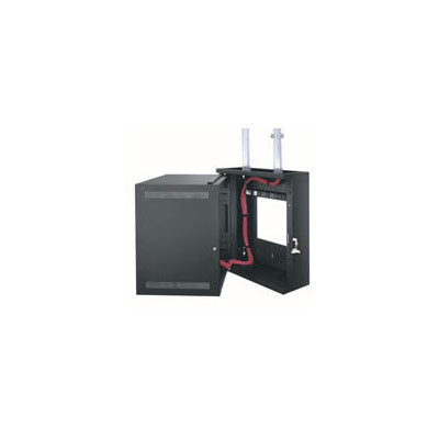 Middle Atlantic EWR-12-22 Twelve-Space 21in Sectional Wall Rack - fits 20in Deep Equipment - Black