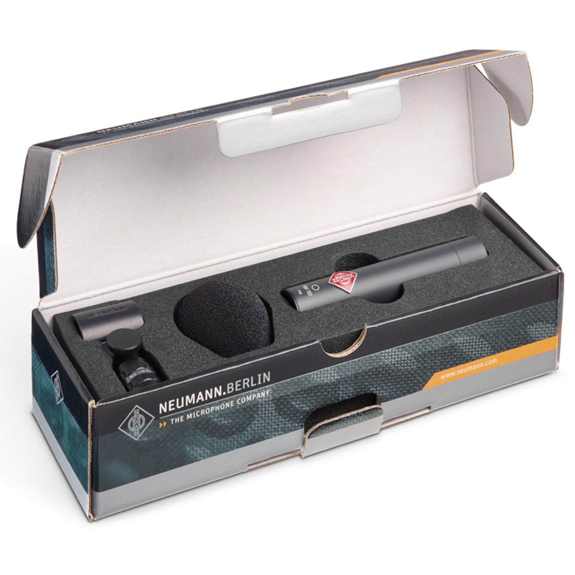 Neumann KM 183 MT Small Diaphragm Omnidirectional Microphone - Black