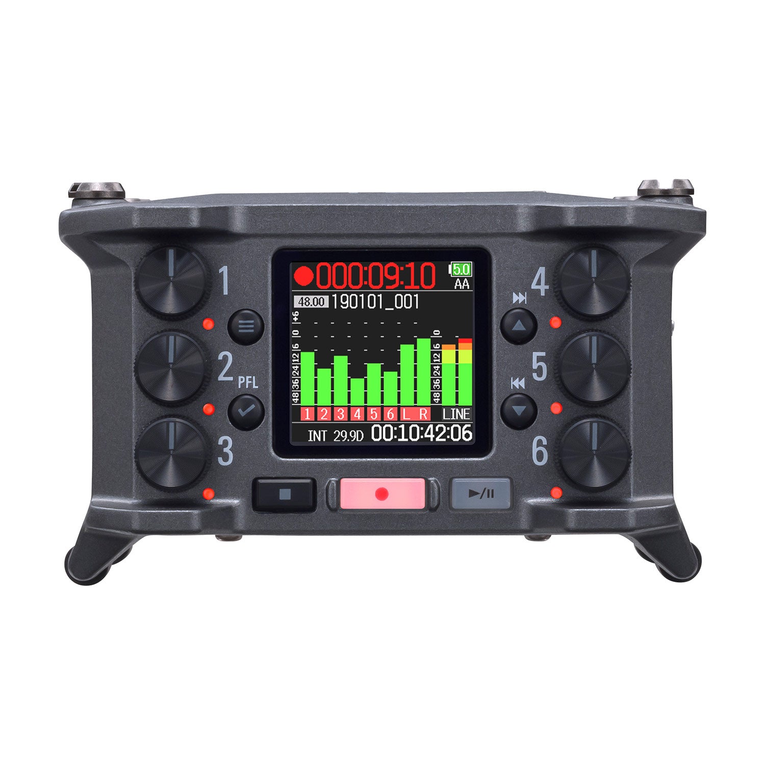 Zoom F6 Professional Multitrack Field Recorder