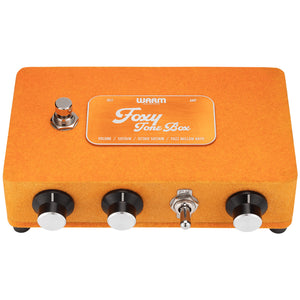 Warm Audio WA-FTB Foxy Tone Box Guitar Pedal with 9V Power Adapter